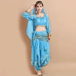 Belly Dance Costume Bollywood Costume Indian Dress Bellydance Dress Gypsy Women Belly Dancing Costume Sets Tribal Skirt 7 colors