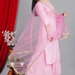 Pink Salwar Kameez Sharara Suit Indian Wedding Dress Pink Floral Kurtas