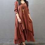 Indian Dress Women Kurties Pakistani Vintage Boho Ethnic Long Sleeve Maxi Dresses Clothes Fashion Ladies India Pakistan Clothing