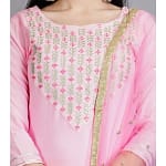 Pink Salwar Kameez Sharara Suit Indian Wedding Dress Pink Floral Kurtas
