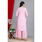 Pink Salwar Kameez Sharara Suit Indian Wedding Dress Pink Floral Kurtas