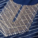 Women's Cotton Blend Kurti Pant Set Indian Salwar Kameez Suit