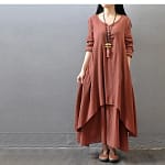 Indian Dress Women Kurties Pakistani Vintage Boho Ethnic Long Sleeve Maxi Dresses Clothes Fashion Ladies India Pakistan Clothing