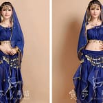 Belly Dance Costume Bollywood Costume Indian Dress Bellydance Dress Gypsy Women Belly Dancing Costume Sets Tribal Skirt 7 colors