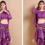 Belly Dance Costume Bollywood Costume Indian Dress Bellydance Dress Gypsy Women Belly Dancing Costume Sets Tribal Skirt 7 colors