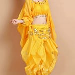 Belly Dance Costume Bollywood Costume Indian Dress Bellydance Dress Gypsy Women Belly Dancing Costume Sets Tribal Skirt 7 colors
