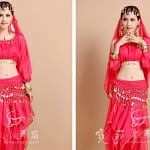 Belly Dance Costume Bollywood Costume Indian Dress Bellydance Dress Gypsy Women Belly Dancing Costume Sets Tribal Skirt 7 colors