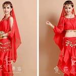 Belly Dance Costume Bollywood Costume Indian Dress Bellydance Dress Gypsy Women Belly Dancing Costume Sets Tribal Skirt 7 colors