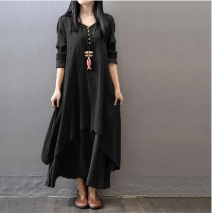 Indian Dress Women Kurties Pakistani Vintage Boho Ethnic Long Sleeve Maxi Dresses Clothes Fashion Ladies India Pakistan Clothing