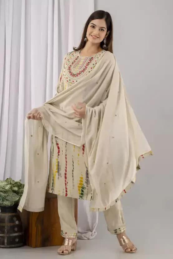 Women Kurti Salwar Kameez Set Indian Pakistani Anarkali Kurta Suit