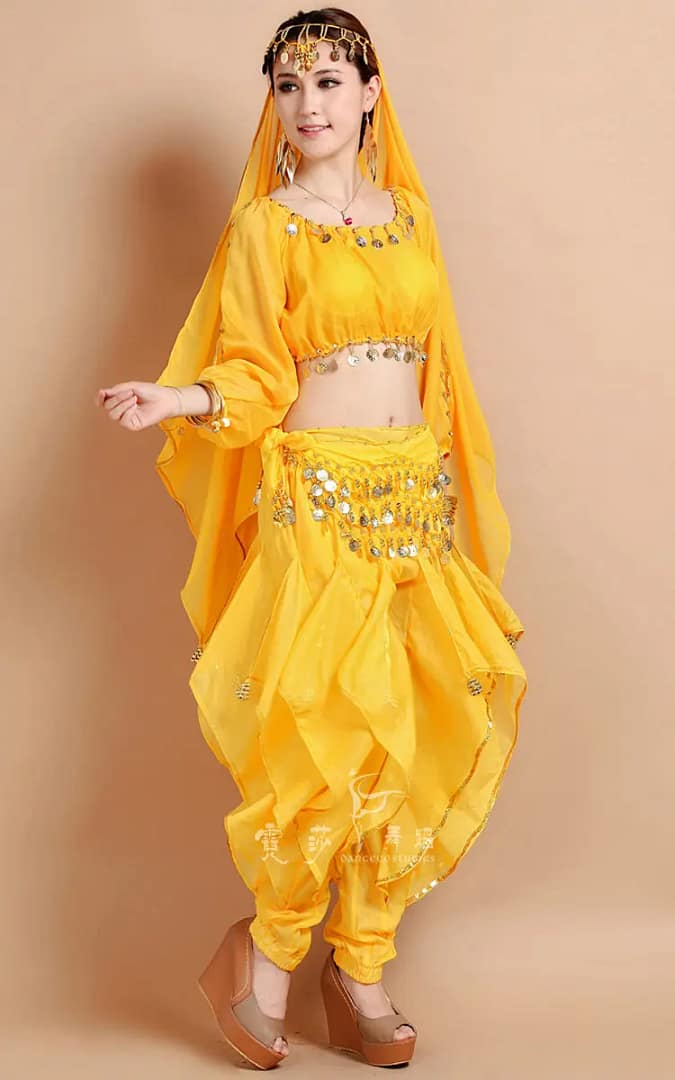 Belly Dance Costume Bollywood Costume Indian Dress Bellydance Dress Gypsy Women Belly Dancing Costume Sets Tribal Skirt 7 colors