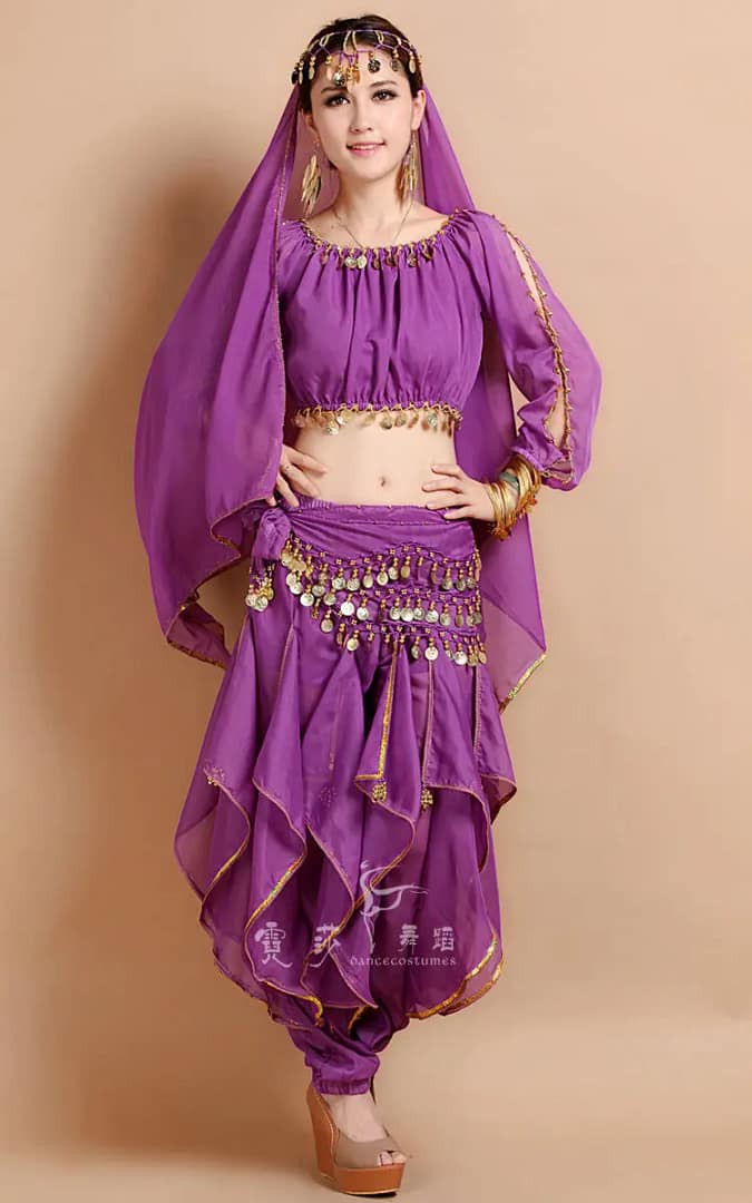 Belly Dance Costume Bollywood Costume Indian Dress Bellydance Dress Gypsy Women Belly Dancing Costume Sets Tribal Skirt 7 colors