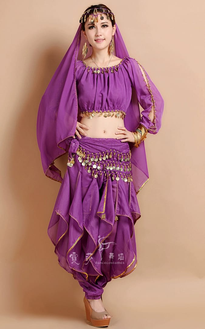Belly Dance Costume Bollywood Costume Indian Dress Bellydance Dress Gypsy Women Belly Dancing Costume Sets Tribal Skirt 7 colors