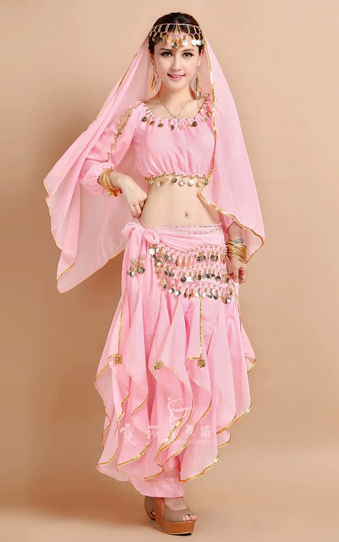 Belly Dance Costume Bollywood Costume Indian Dress Bellydance Dress Gypsy Women Belly Dancing Costume Sets Tribal Skirt 7 colors