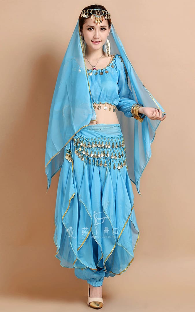 Belly Dance Costume Bollywood Costume Indian Dress Bellydance Dress Gypsy Women Belly Dancing Costume Sets Tribal Skirt 7 colors