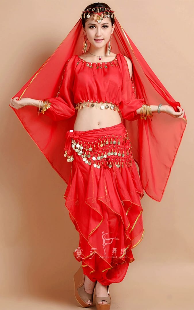 Belly Dance Costume Bollywood Costume Indian Dress Bellydance Dress Gypsy Women Belly Dancing Costume Sets Tribal Skirt 7 colors
