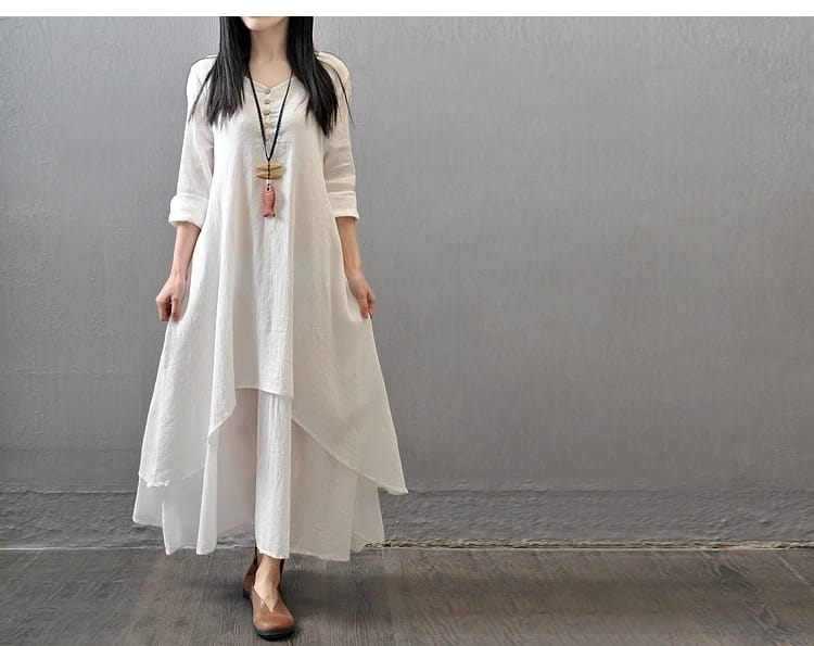 Indian Dress Women Kurties Pakistani Vintage Boho Ethnic Long Sleeve Maxi Dresses Clothes Fashion Ladies India Pakistan Clothing