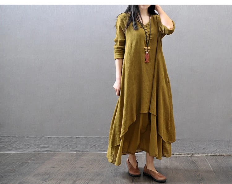 Indian Dress Women Kurties Pakistani Vintage Boho Ethnic Long Sleeve Maxi Dresses Clothes Fashion Ladies India Pakistan Clothing